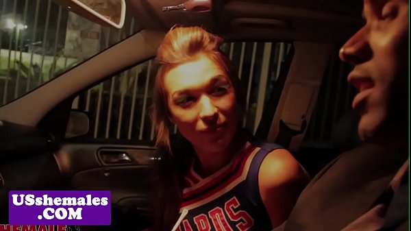 Chesty shemale assfucked by her bf