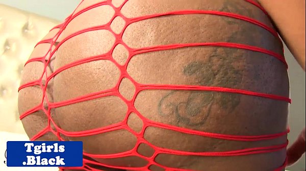 Bigass nubian shemale strokes her black pink cigar