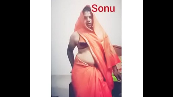 Hot sissy boy in saree